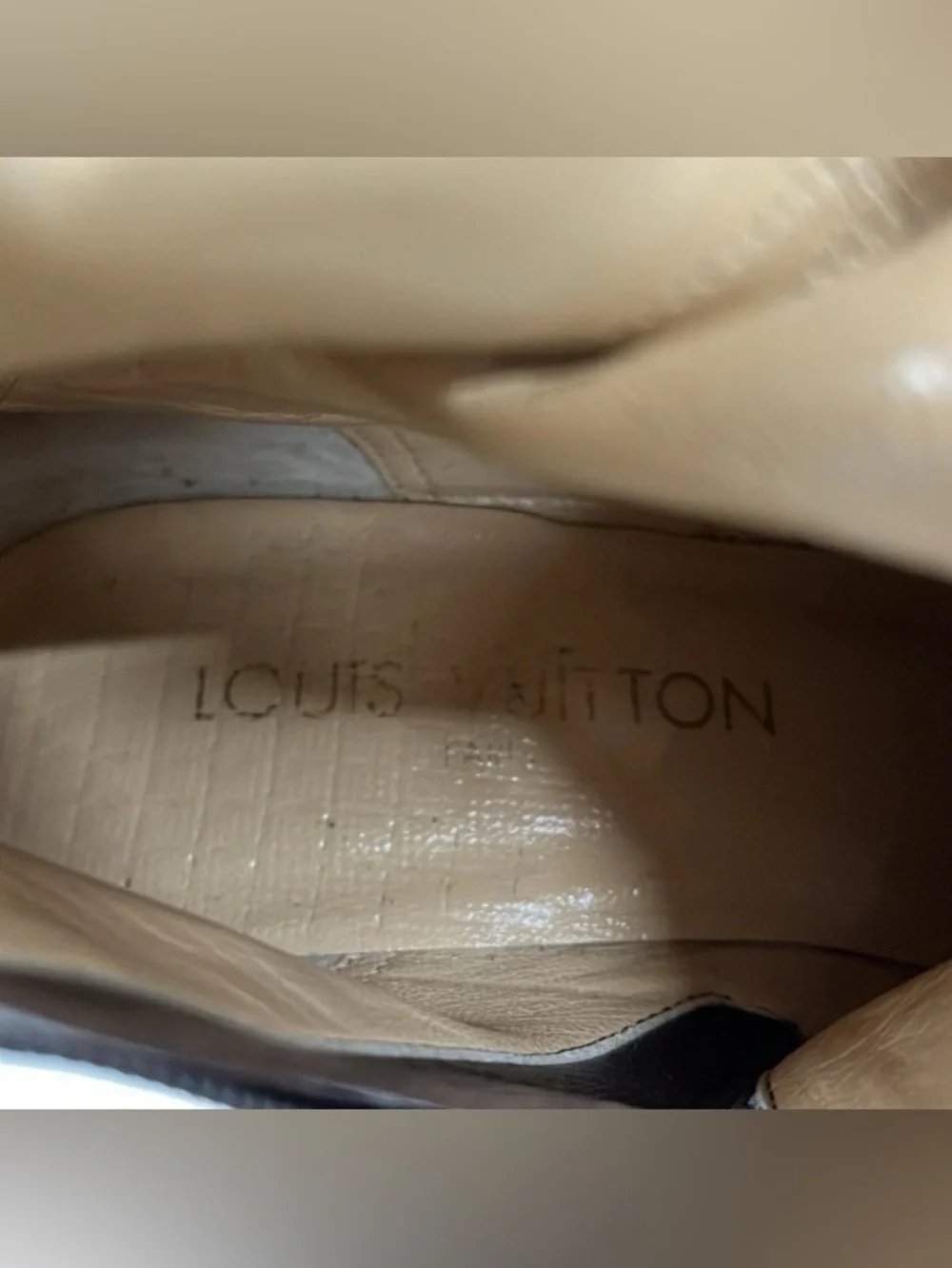 Louis Vuitton Y2K 2004 Vintage Gina Amaryllis Patent Leather Boots 6.5 - Picture 6 of 9